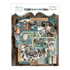 MT-MAN-LSCE Man Cave Paper Envelopes and Tags - MINTAY - die cuts