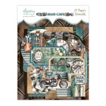 MT-MAN-LSCE Man Cave Paper Envelopes and Tags - MINTAY - die cuts