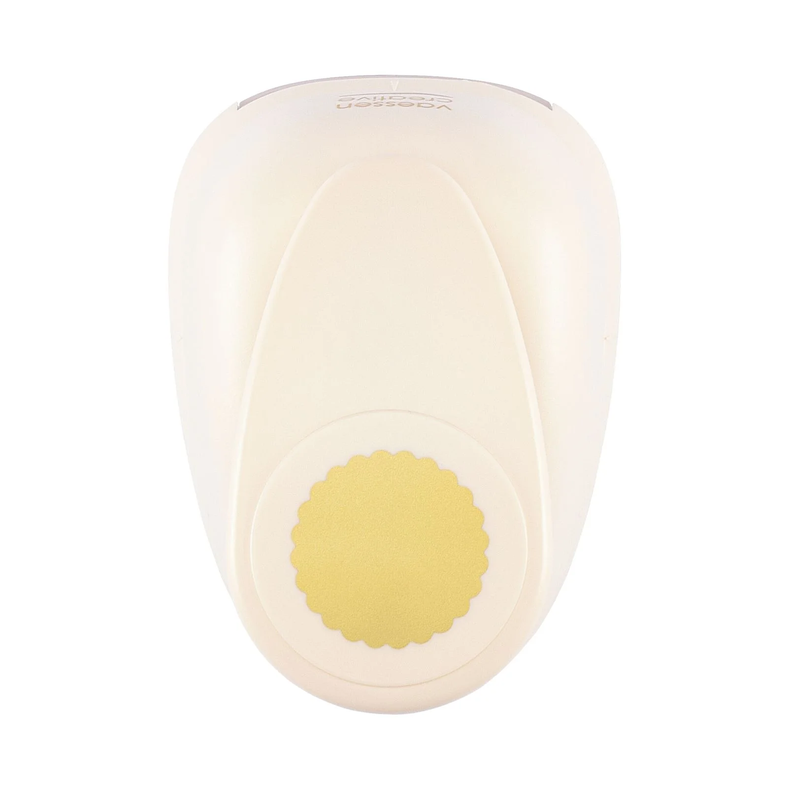 21434-004 Lever punch jumbo+ 6,35cm scalloped circle