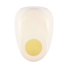 21434-004 Lever punch jumbo+ 6,35cm scalloped circle