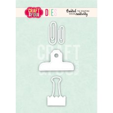 CW387 Cutting Die -Clip Set 2 by Magda - Craft&You Design