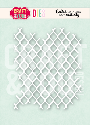 CW388 Cutting Die -Mesh - Craft&You Design