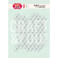 CW388 Cutting Die -Mesh - Craft&You Design