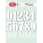 CW392 Cutting Die -Numbers - Craft&You Design