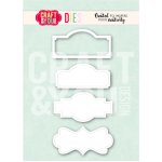 CW393 Cutting Die -Labels by Bea - Craft&You Design