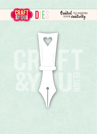 CW395 Cutting Die -Nib - Craft&You Design