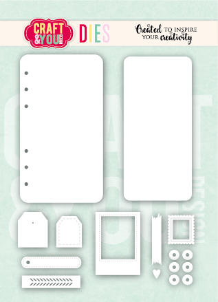 CW397 Cutting Die -Journal Base by Bea - Craft&You Design