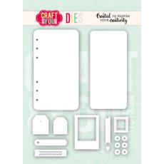 CW397 Cutting Die -Journal Base by Bea - Craft&You Design
