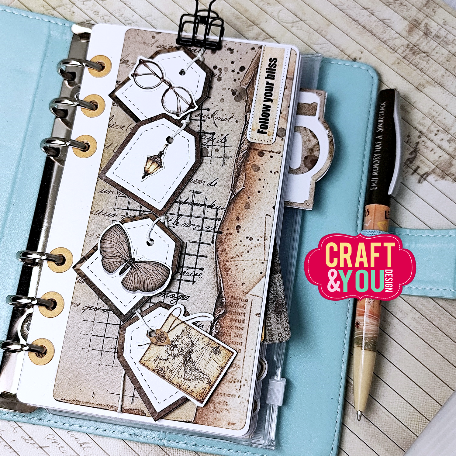 CW397 Cutting Die -Journal Base by Bea - Craft&You Design