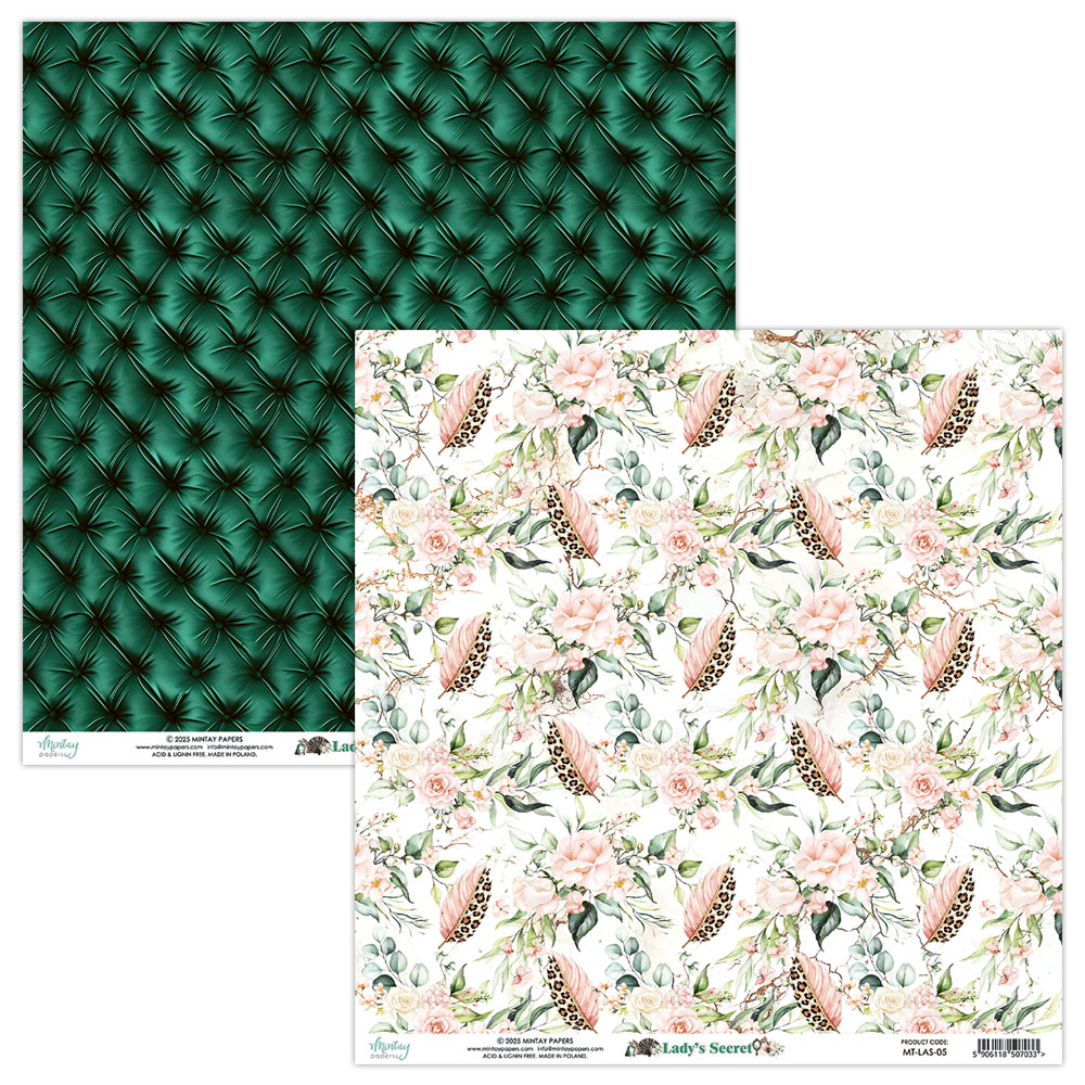 MT-LAS-08 Lady's Secret - paper set 20,3x20,3cm