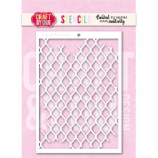 SC014 Stencil Mesh Craft & You Design