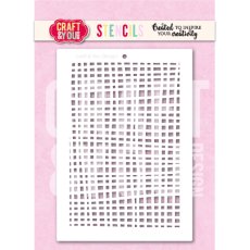 SC015 Stencil Grid Craft & You Design