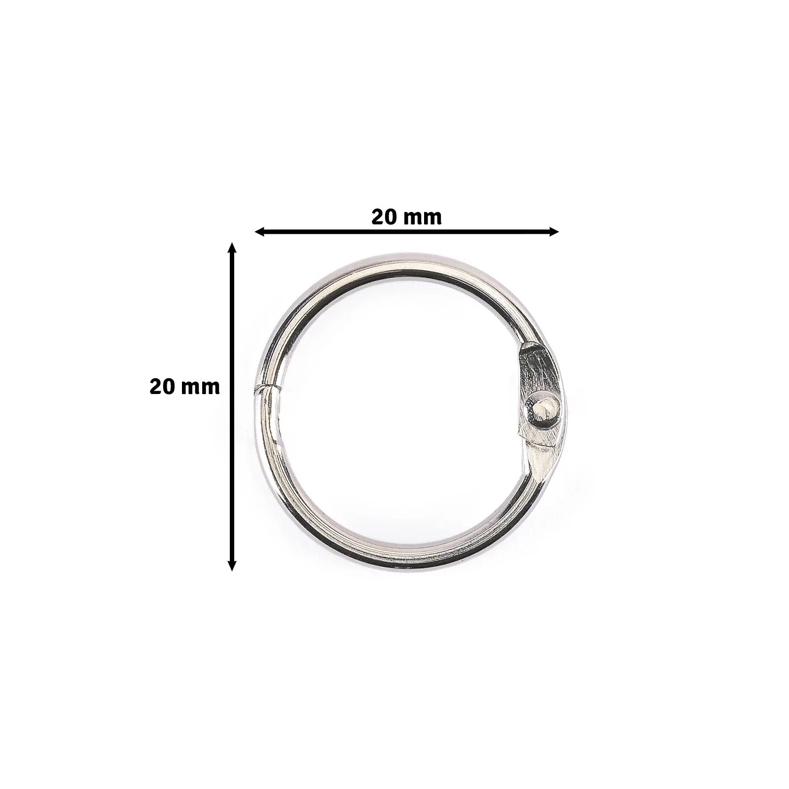 2021-001 Binding Rings silver