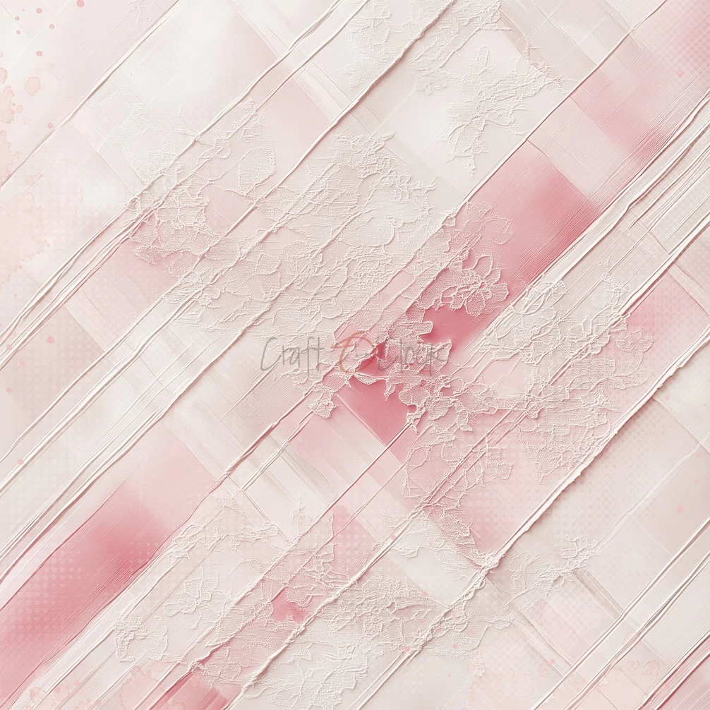 CC-C83-BGU-09 BABY GIRL UNIVERSE- a set of papers 20,3x20,3cm - MIX