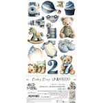 CC-C84-BBU-12 BABY BOY UNIVERSE EXTRAS set -MELODY