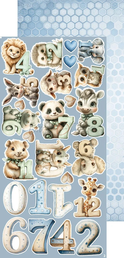 CC-C84-BBU-13 BABY BOY UNIVERSE - EXTRAS set - MIX