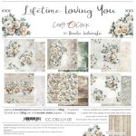 CC-C82-LLY-00 LIFETIME LOVING YOU a set of papers 30,5x30,5cm