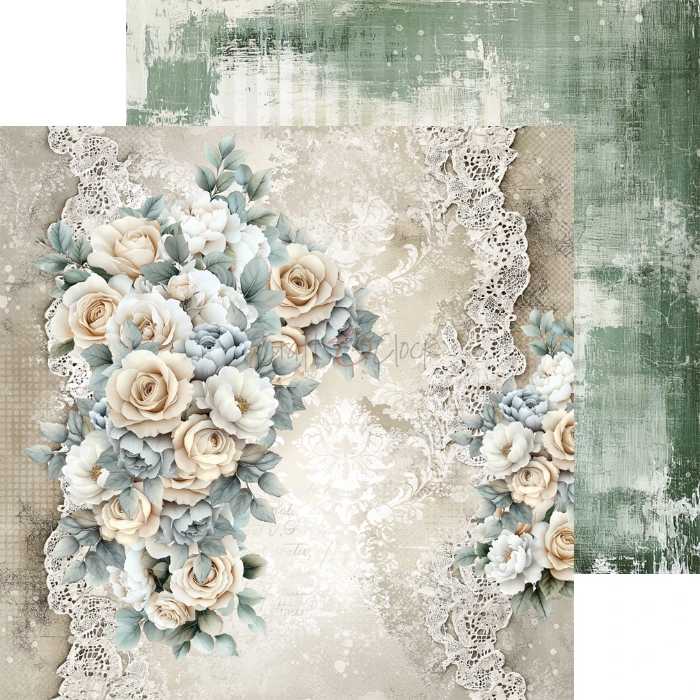 CC-C82-LLY-09 LIFETIME LOVING YOU- a set of papers 20,3x20,3cm - MIX