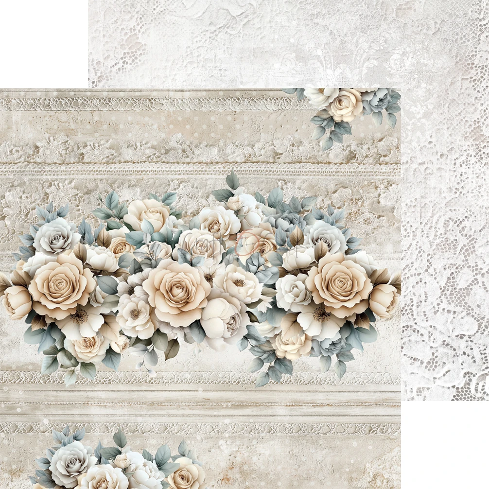 CC-C82-LLY-09 LIFETIME LOVING YOU- a set of papers 20,3x20,3cm - MIX