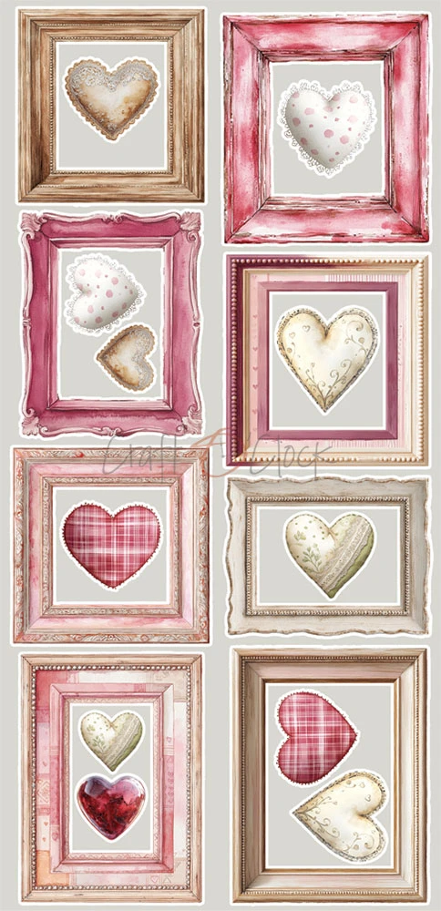 CC-C83-BGU-11 BABY GIRL UNIVERSE - EXTRAS set - FLOWERS & MORE