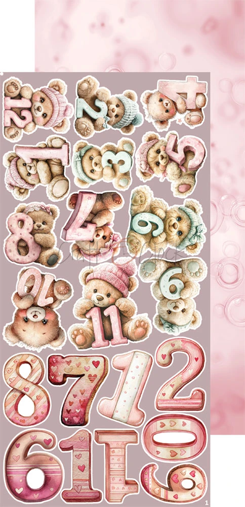 CC-C83-BGU-12 BABY GIRL UNIVERSE EXTRAS set -MELODY