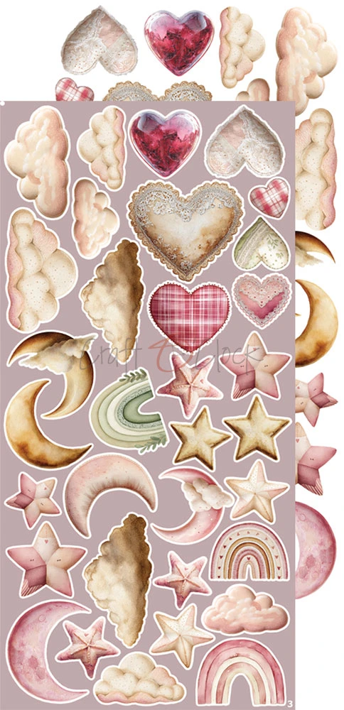 CC-C83-BGU-12 BABY GIRL UNIVERSE EXTRAS set -MELODY