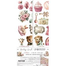 CC-C83-BGU-13 BABY GIRL UNIVERSE  - EXTRAS set - MIX 