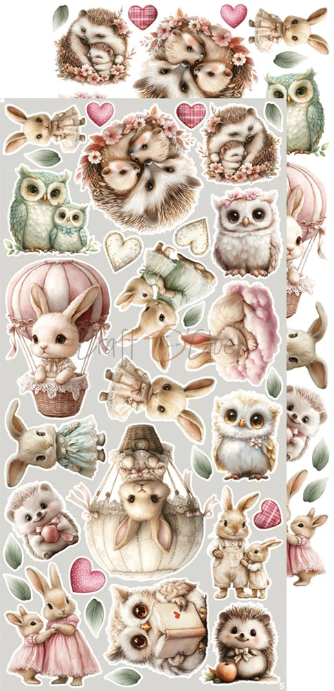 CC-C83-BGU-13 BABY GIRL UNIVERSE - EXTRAS set - MIX