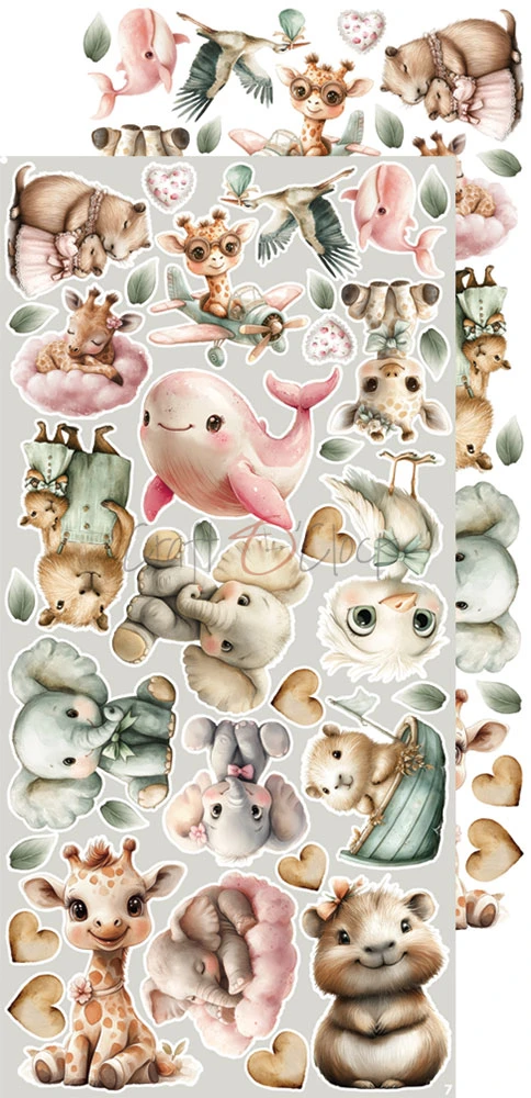 CC-C83-BGU-13 BABY GIRL UNIVERSE - EXTRAS set - MIX