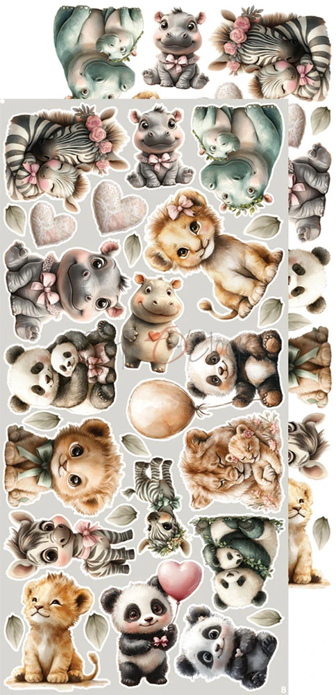 CC-C83-BGU-13 BABY GIRL UNIVERSE - EXTRAS set - MIX