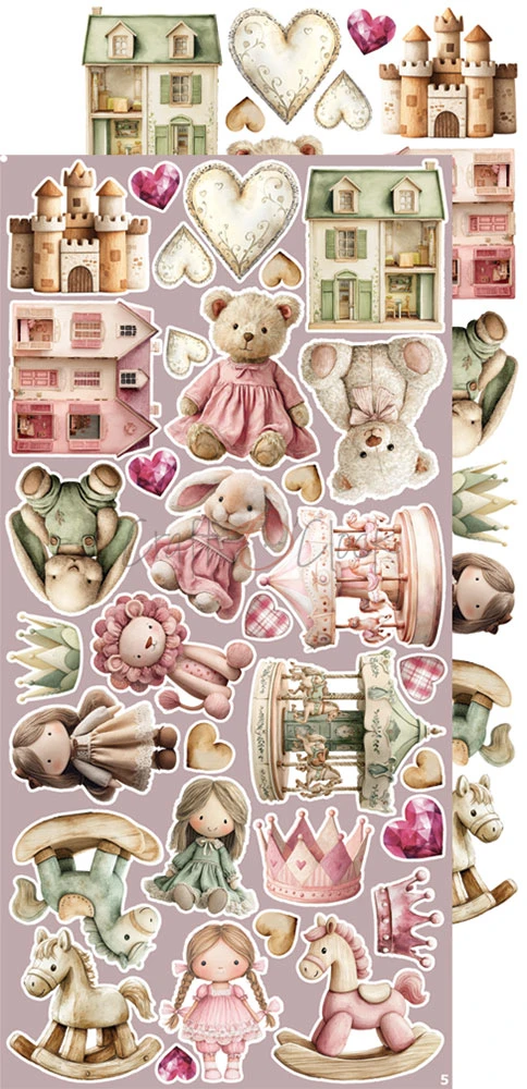 CC-C83-BGU-13 BABY GIRL UNIVERSE - EXTRAS set - MIX