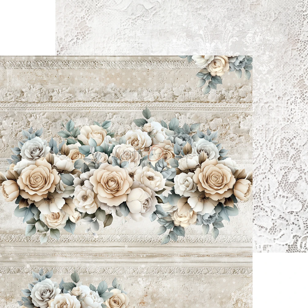 CC-C82-LLY-10 LIFETIME LOVING YOU a set of papers 15,25x15,25cm