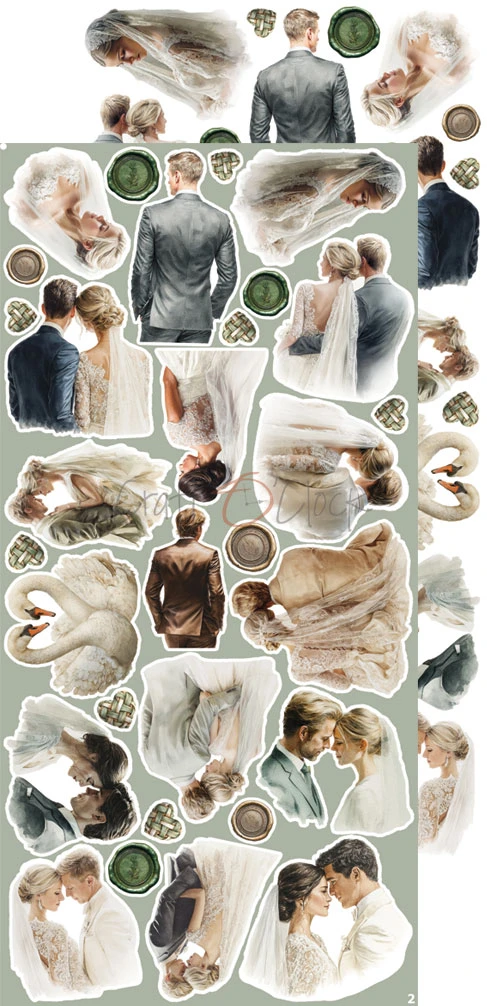 CC-C82-LLY-12 LIFETIME LOVING YOU EXTRAS set -WEDDING