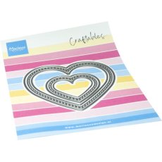 CR1715 Metal Die Marianne Design - Craftable Open Hearts