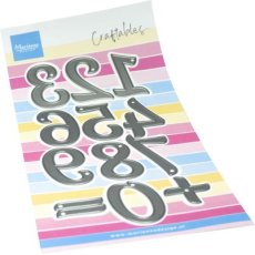 CR1716 Metal Die Marianne Design - Craftable Numbers XL