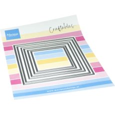 CR1718 Metal Die Marianne Design - BAsic Squares