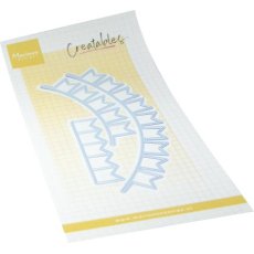 LR0939 Metal Die Marianne Design Creatables -Flag banner