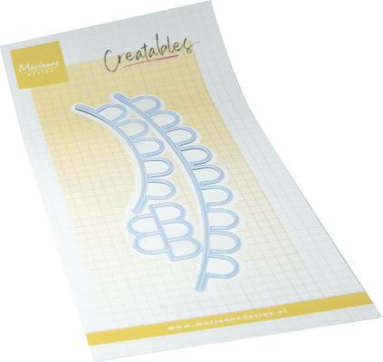 LR0940 Metal Die Marianne Design Creatables -Round banner
