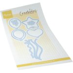 LR0941 Metal Die Marianne Design Creatables -BAllons