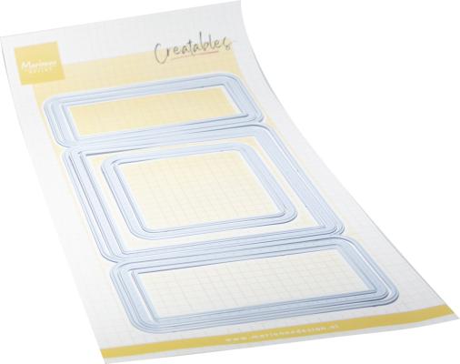 LR0945 Metal Die Marianne Design Creatables -Trifold Square
