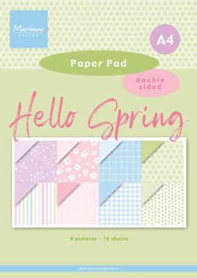 PK9199 Hello Spring- paper pad A4