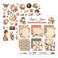 SB-LAJA-08 30,5x30,5 cm Scrap Boys - Shabby Pack 2 