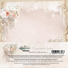 AA-RB-12 Alchemy of Art  - 6x6''  - A SET OF PAPERS Romantic Boho