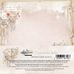 AA-RB-12 Alchemy of Art - 6x6'' - A SET OF PAPERS Romantic Boho