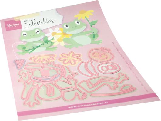 COL1582 Dies Marianne Design Collectables -Eline's Frogs