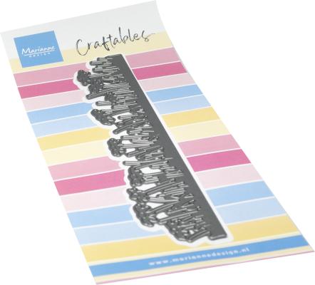CR1720 Metal Die Marianne Design - Meadow border