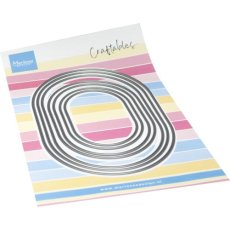 CR1721 Metal Die Marianne Design - Basic dies - oval rectangle