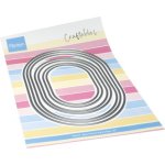 CR1721 Metal Die Marianne Design - Basic dies - oval rectangle