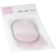 CS1187 Silhouette Art -Oval Frame