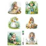 FB2507 one side paper A4 Marianne Design-Cosy Spring by Fairybells